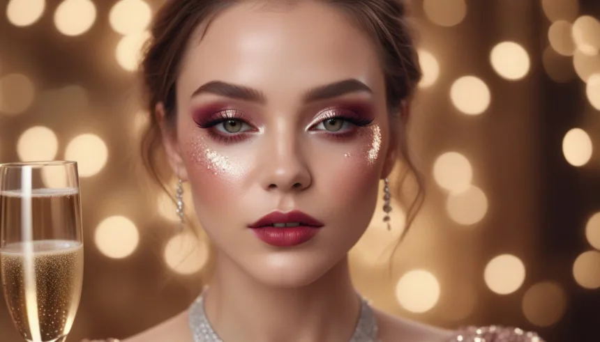 Christmas Makeup Magic: Unleash Festive Glamour with 40 Stunning Looks!