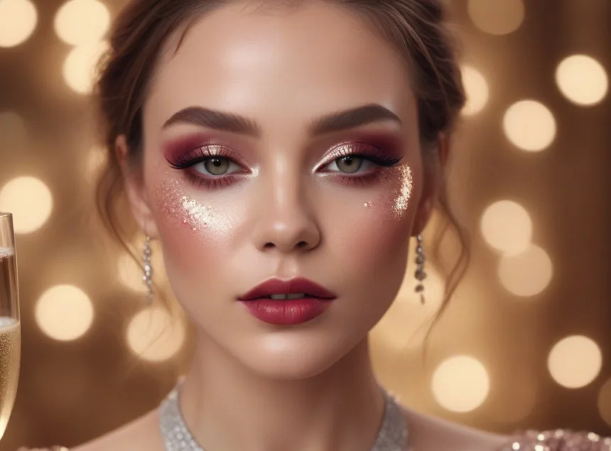 Christmas Makeup Magic: Unleash Festive Glamour with 40 Stunning Looks!