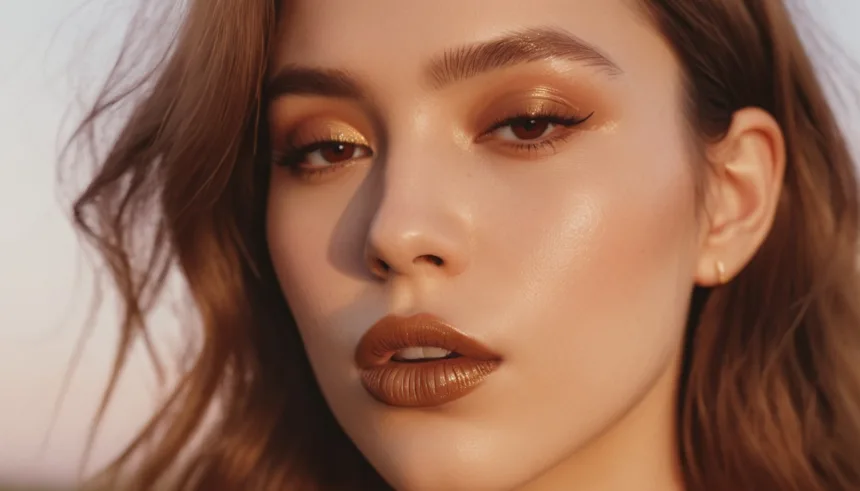 The Ultimate Brown Lipstick Glowup: Reviving the Hottest 90s Vibes With a Modern Twist