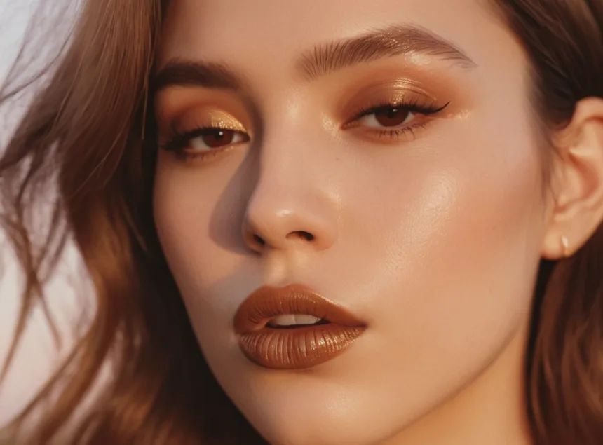 The Ultimate Brown Lipstick Glowup: Reviving the Hottest 90s Vibes With a Modern Twist